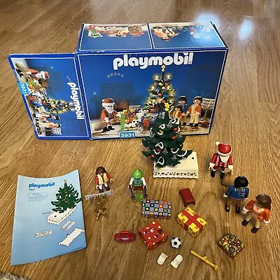 Buy Playmobil 3931 Christmas Scene - Working Xmas Tree  Set Retired Complete • 18.99£