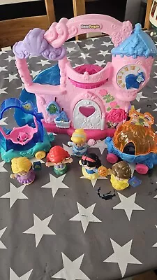 Buy Fisher-Price Little People Disney Princess Play & Go Castle & Figures Gift Set • 7.99£