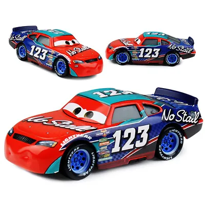 Buy Disney Pixar Cars 3 No.123 Racer Diecast Model Toys Car 1:55 Kid Gifts • 6.49£