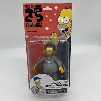 Buy Neca The Simpsons 25th Greatest Guest Stars - Coach Homer • 22.99£