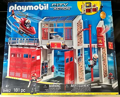 Buy Playmobil City Action Fire Station 9462 • 0.99£