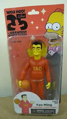 Buy NECA The Simpsons Guest Stars Series 1 YAO MING Action Figure BN • 15£