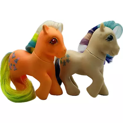 Buy Vintage My Little Pony G1 Gingerbread & Party Time 1980s Twinkle Eye Ponies Lot  • 9.44£