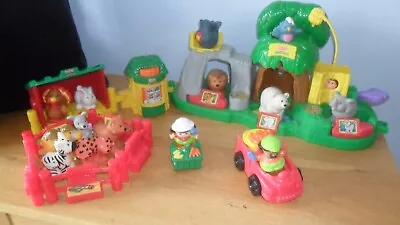Buy Fisher Price Zoo With Extra Animals And Buildings Complete With Working Sounds • 24£