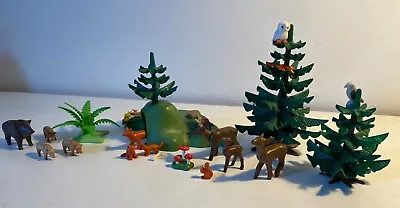 Buy Playmobil 3006 Forest Animals With A Hollow Bank • 25£