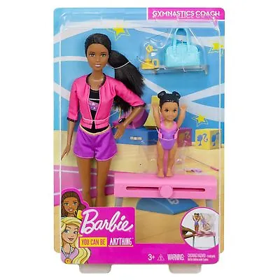 Buy Barbie Gymnastic Coach Playset / You Can Be Anything / Mattel • 25.55£