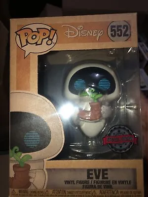 Buy Funko Pop! Eve Earth Day #552 Wall-E Disney Pixar + Pop Protector • 29.99£