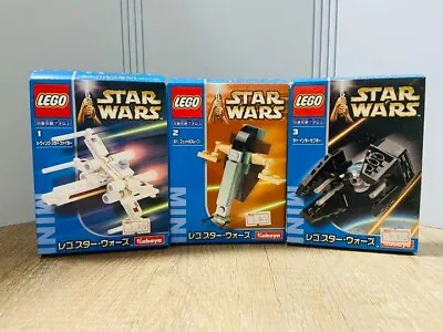 Buy LEGO 6963 6964 6965 Star Wars Mini 3-pack Episode 4/5/6 Kabaya BOX Opened Unused • 209.47£