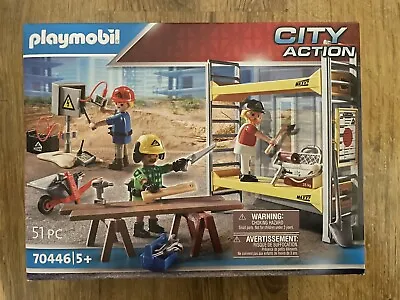Buy Playmobil 70446 City Action Construction Scaffold Tools Building Playset • 14.50£