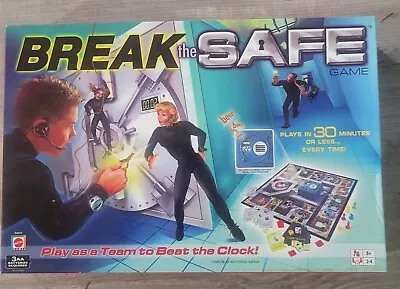 Buy BREAK The SAFE Electronic Board Game 2003 Mattel 100% COMPLETE -Tested! • 14.44£