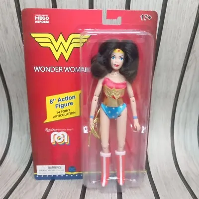 Buy Mego DC Comics Retro Wonder Woman 8  Action Figure MOC • 19.99£