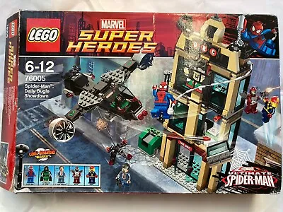 Buy Lego Marvel Spider-Man Daily Bugle Set 76005 Incomplete • 39.99£