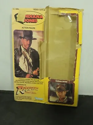 Buy BOX ONLY For Kenner 12  Indiana Jones/Harrison Ford Raiders Figure/Doll 1981 • 50.09£