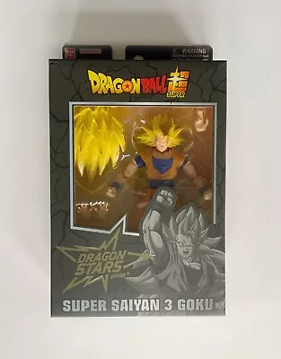 Buy Bandai Dragon Ball Stars Super Saiyan 3 Goku Anime Action Figure Toy For Kids 4+ • 19.99£