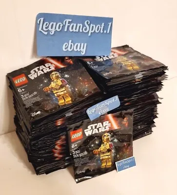 Buy Lego Star Wars Red Arm C-3PO Protocol Droid Polybag Minifigure 5002948 6123882 • 23.62£