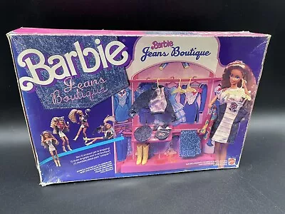 Buy 1988# Vintage Barbie - Mattel Nib Boutique Jeans [lx] • 50.59£