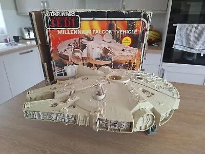 Buy Vintage Star Wars Millennium Falcon Boxed. Return Of The Jedi  • 58.50£