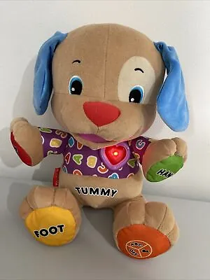 Buy Fisher Price Smart Stages Singing Musical Interactive Dog Puppy 15  Soft Toy  • 7.99£