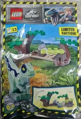 Buy LEGO Jurassic World Velociraptor In Hiding Foil Pack Set 122217 (Bagged) • 6.95£