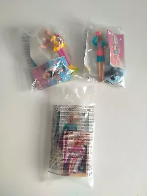 Buy 3/4 Set Barbie Doll 1996 Stacie Shelly Skipper McDonalds Figures - New Sealed • 10.50£