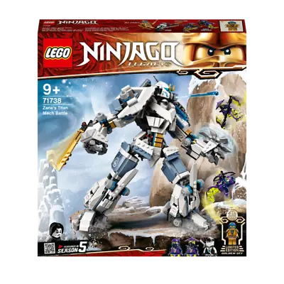 Buy LEGO NINJAGO: Zane's Titan Mech Battle (71738) NEW & SEALED • 64.99£