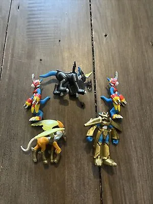 Buy Digimon Mini Figures Bundle X 5 - Digimon Adventure 02 - Armour Digivolution • 30£