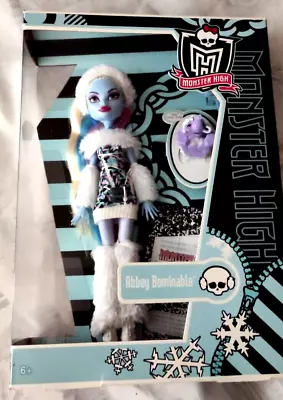 Buy MONSTER HIGH * ABBEY BOMINABLE* 1ST WAVE Original BRAND NEW IN BOX • 119.91£