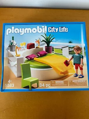 Buy Playmobil City Life - 5583 - Luxury Mansion Modern Bedroom - Brand New/Box • 3.50£
