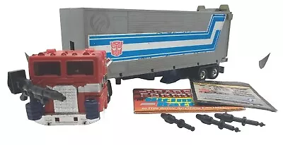 Buy Optimus Prime Autobot Vintage Hasbro Takara 1980s Transformers G1 Action Figure • 100£