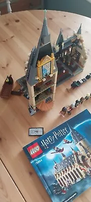 Buy Lego 75954 Harry Potter Hogwarts Great Hall Nearly Complete Inc Manual & Figures • 54.99£