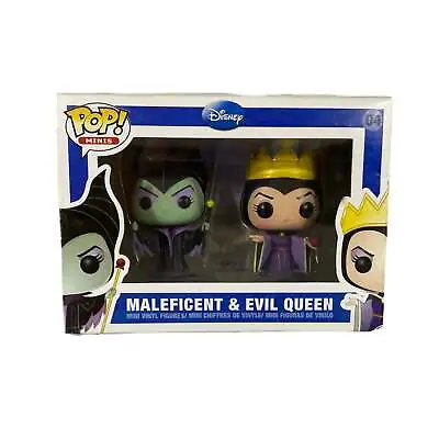 Buy Disney #04 Maleficent And Evil Queen 2pack Pop Minis • 68.99£