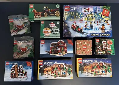 Buy LEGO Christmas Bundle 60303/40642/40604/40603/40602/40337/40565/30584/5008259 • 130£