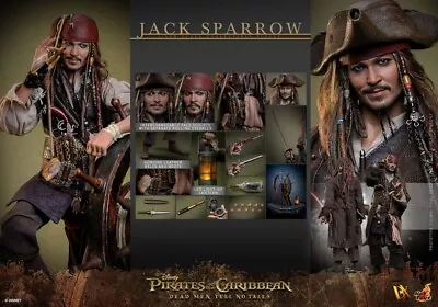 Buy Presale Coupon €389.00 Hot Toys Jack Sparrow Dx Dead Men Tells No Tales 1/6 • 41.34£