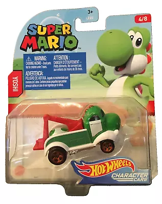Buy Hot Wheels Character Car - YOSHI - Super Mario Diecast **BN** • 10.99£