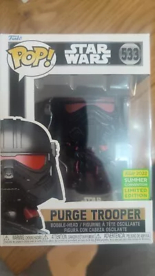Buy Funko Pop Star Wars Purge Trooper 533 Limited Edition  • 10£