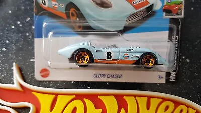 Buy Hot Wheels ~ Glory Chaser, Green, GULF, S/Card.  More NEW GULF Models Listed!! • 3.39£