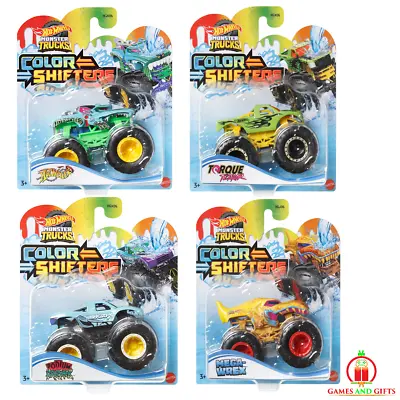 Buy Hot Wheels Monster Trucks Off-road Car Colour Shifters 1:64 Scale Pick Your Own✅ • 10.99£