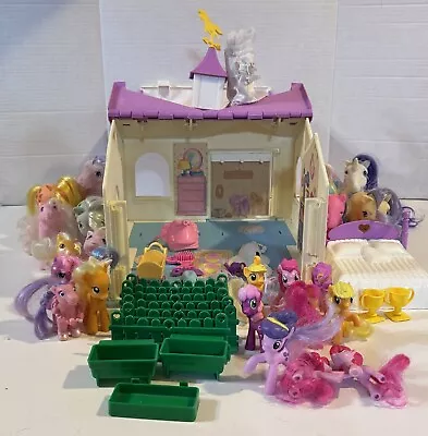 Buy G1 My Little Pony SHOW STABLE With 23 Ponies & Accessories Vintage 1983 MLP • 47.35£