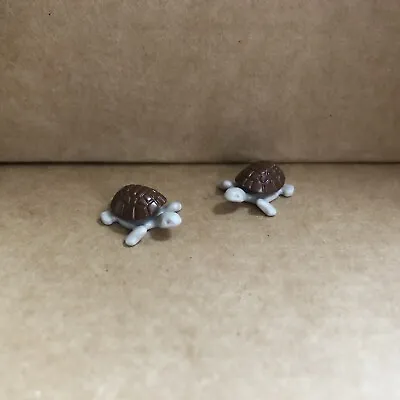 Buy Playmobil 2 X Baby Turtles Tortoises, Safari Zoo Farm Holiday Animal Spares 10 • 1.90£