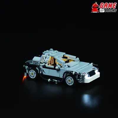 Buy LED Light Kit For The DeLorean Time Machine - Compatible With LEGO® 21103 Set • 23.65£