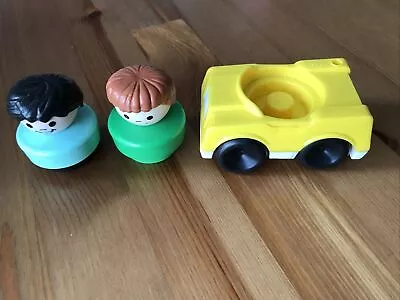 Buy Vintage Fisher Price Little People With Car Dated 1990 • 6£