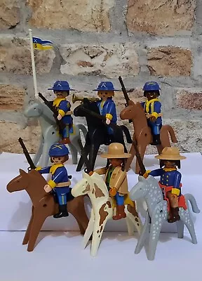 Buy Playmobil Union Soldiers Bundle, Cavalry, Western Playset, Rare Selection, ACW • 45.90£