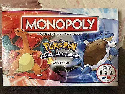 Buy Hasbro Pokemon Monopoly Kanto Edition Board Game • 3£