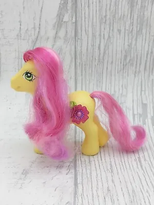 Buy 🌈 Vintage G3 My Little Pony Royal Bouquet Yellow Pink 3D Crystal Flower • 4.95£