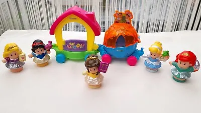 Buy Fisher Price Little People Disney Princess Figures And Parade Floats • 20£
