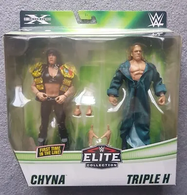 Buy WWE Elite 2 Pack - Triple H & Chyna Mattel (Ringside Exclusive) • 59.99£