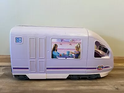 Buy 2001 Mattel Barbie Travel Train Playset Works! • 40.18£