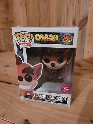 Buy Funko Pop - Flocked Crash Bandicoot #273 - Video Games • 17.95£