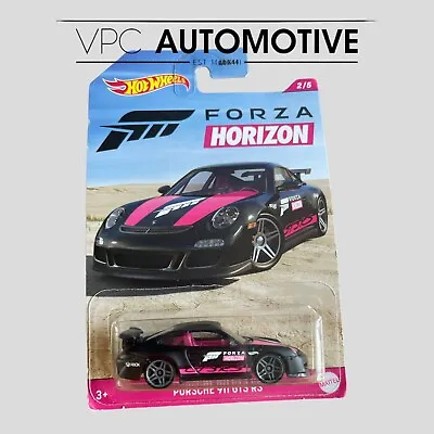 Buy Hot Wheels 2022 Forza Horizon 2/5 Porsche 911 GT3 RS Black Combine Postage • 10.99£
