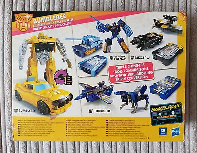 Buy Hasbro Transformers Bumblebee Greatest Hits Cassette Pack MISB Frenzy Howlback • 9.99£
